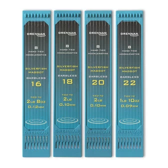 Drennan Hooks To Nylon Silverfish Maggot 16 1 Drennan Hooks To Nylon Silverfish Maggot 16