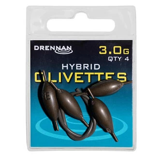 Drennan Hybrid Olivette 3,0gr 1 Drennan Hybrid Olivette 3,0gr