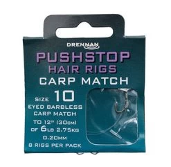 Drennan Pushstop Hair Rig Carp Match
